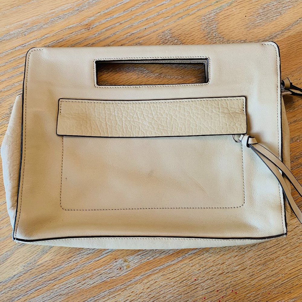 Coach New York Tan Compact Clutch